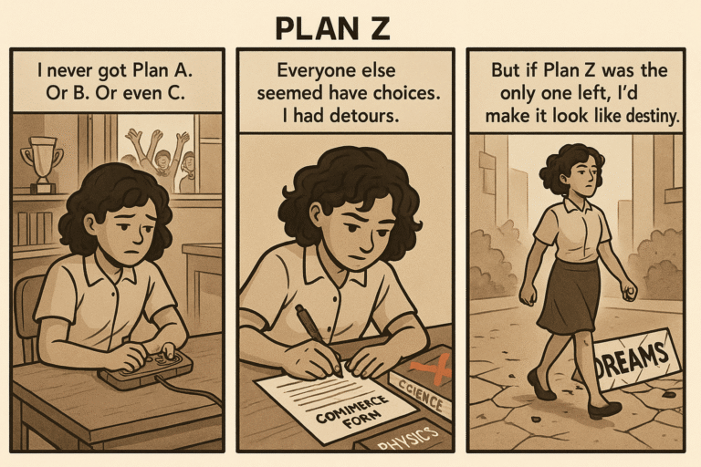 Strip two of Naina Dasan's Origin story