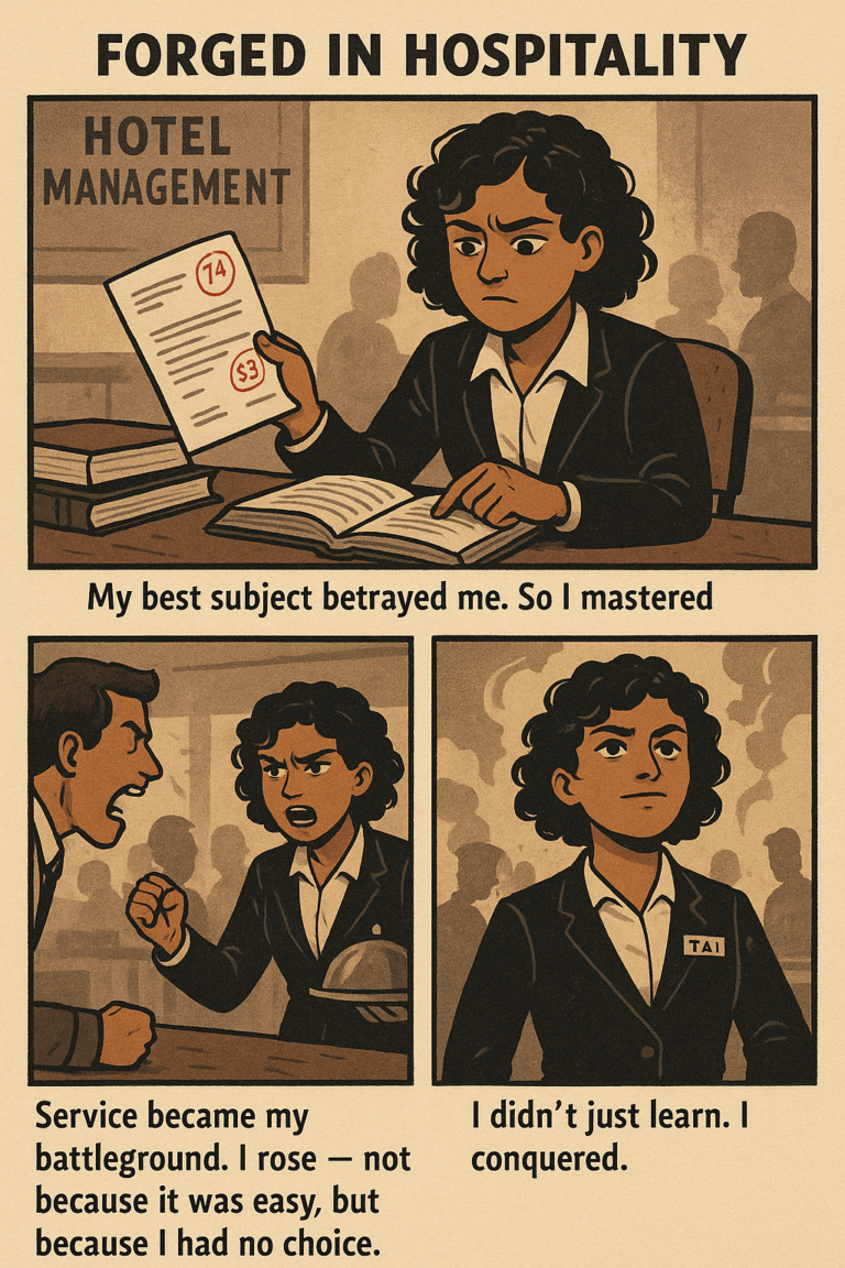 Strip three of Naina Dasan's Origin story